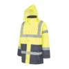 Site Shackley Hi-Vis Traffic Jacket Yellow/Navy X Large 58" Chest -Home Tools Sales 2024 934XR P