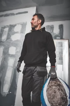 Site Alder Hooded Sweatshirt Black Large 41" Chest -Home Tools Sales 2024 9606P A2