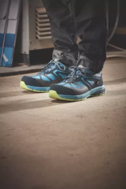 Site Eveite Metal Free Safety Trainers Black / Blue Size 8 -Home Tools Sales 2024 975FY A5