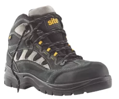 Site Granite Safety Trainers Dark Grey Size 11